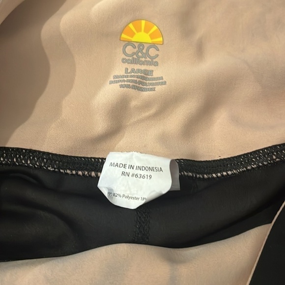 C&C California workout capri pants - Picture 3 of 4